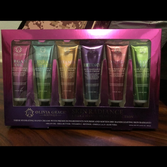 6 Tubes Hand Cream Lotion Olivia Grace - Picture 5 of 5